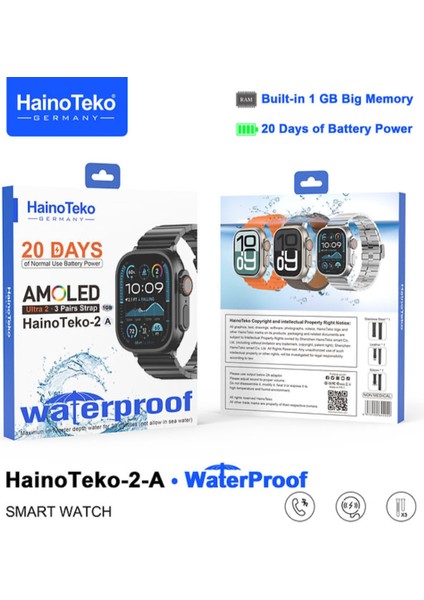 Hainoteko -2-A Waterproof Akıllı Saat