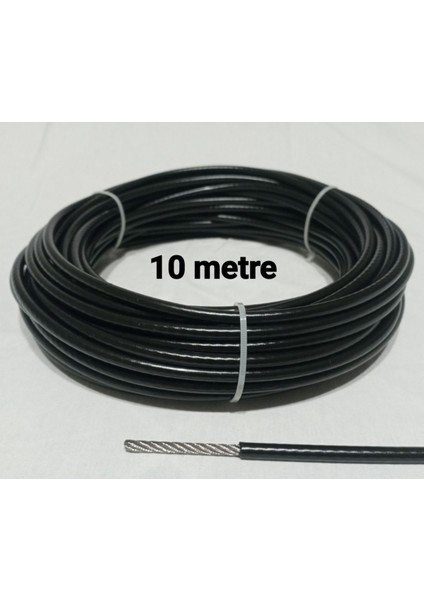 Profesyonel Fitness Makinesi ve Spor Aleti 4X6MM Çelik Halat 10 Metre