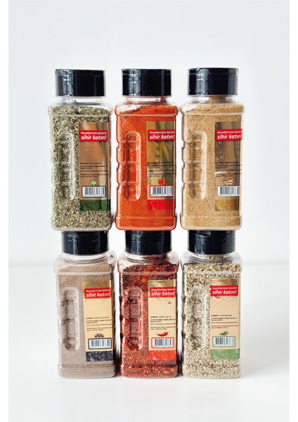 Tüm Baharatlar 6'li Küçük Boy Set