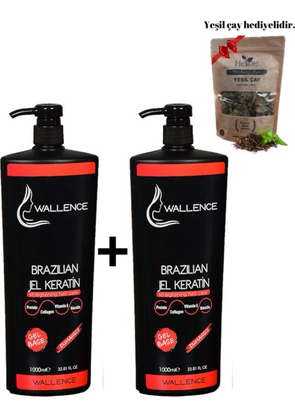Dolgunluk Veren Brezılıan Jel Keratin 1000 Ml X 2 Adet