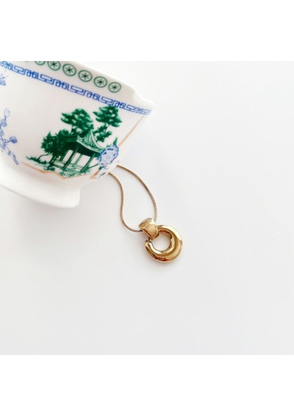 Roux Steel Necklace | Çelik Kolye
