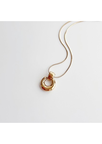 Roux Steel Necklace | Çelik Kolye