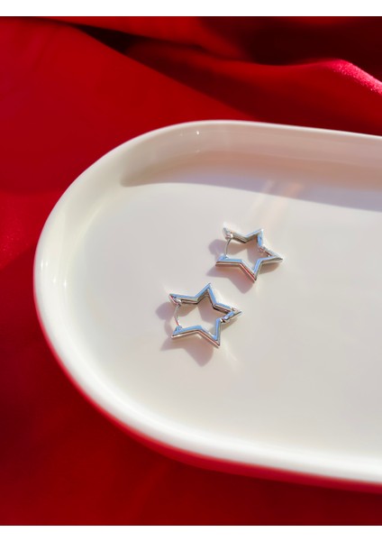 Yıldız Silver Klipsli Çelik Küpe fiyatları