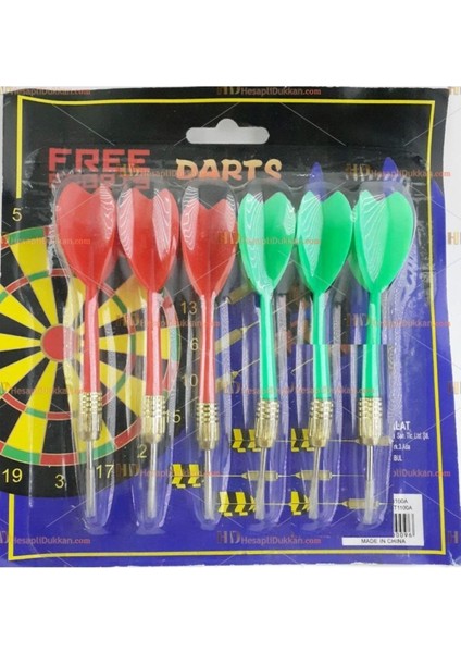 Bej Avessa Amatör Dart Oku 6lı