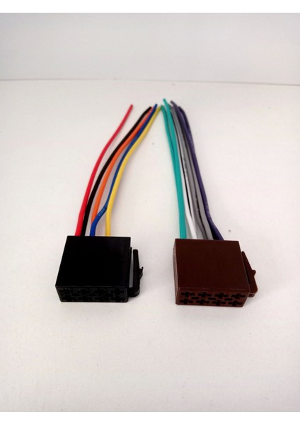 Oto Teyp Iso Soket Uyumlu - Iso Erkek Teyp Soketi - Teyp Soketi