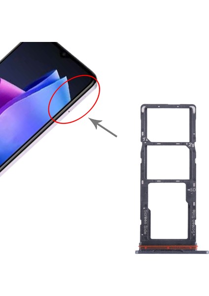 Tecno Pop 7 Bf6 Sım + Tepsi + Mikro Sd Kart Tepsisi Için (Yurt Dışından)