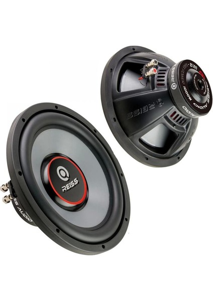 RS-UX12 Oto Bass Subwoofer 30CM Single 1000 Watt 1 Adet
