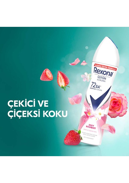 Kadın Sprey Deodorant Sexy Bouquet 150 ml X2