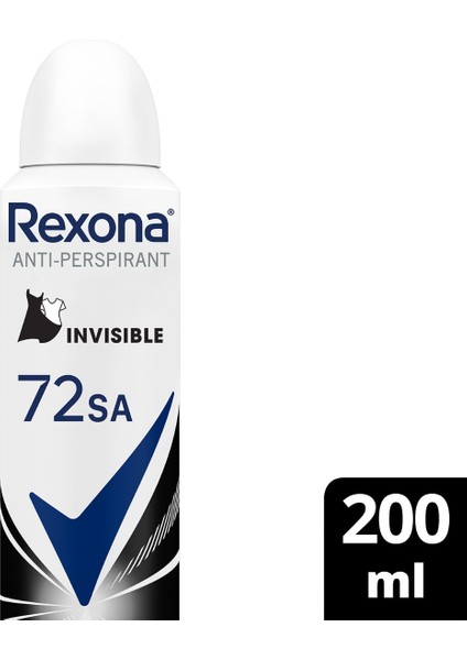 Kadın Sprey Deodorant Invisible 200 ml