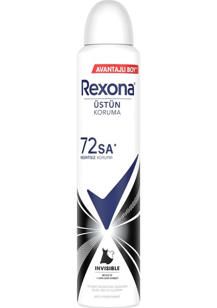 Kadın Sprey Deodorant Invisible 200 ml
