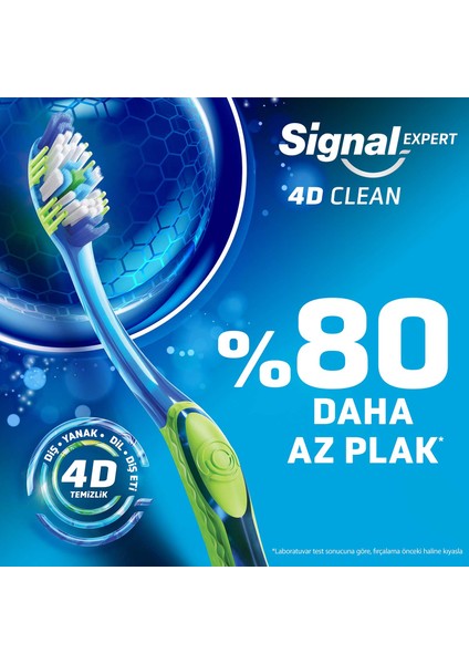 Ultra Clean Expert 4d Clean Diş Fırçası 1+1 Orta X2