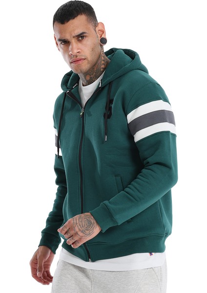 Munich Erkek Yeşil Günlük Stil Sweatshirt 24KE031-YSL indirimleri