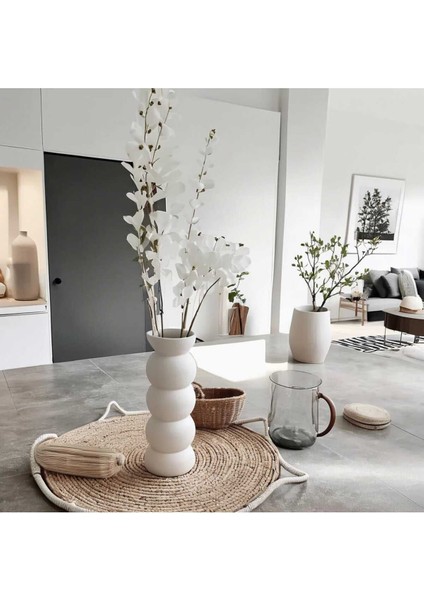20 cm Sade Zarif Bohem Beyaz Iskandinav Tarzı Trend Vazo modelleri