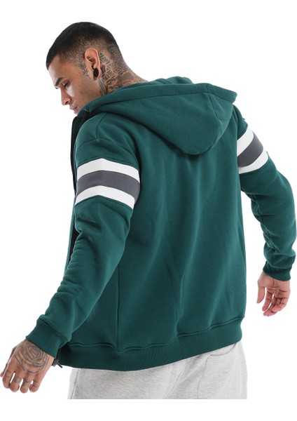 Munich Erkek Yeşil Günlük Stil Sweatshirt 24KE031-YSL fiyatları