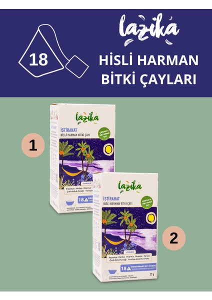 Pasifloralı Uyku Çayı - Istirahat 2'li
