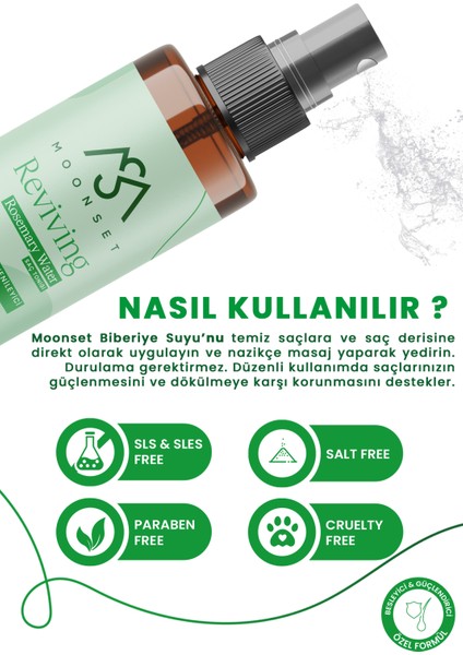ve Hızlı Uzama Sağlayan Saç Bakım Seti