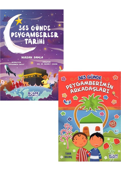 365 Günde Peygamberler Tarihi - 365 Günde Peygamberimin Arkadaşları 2 Kitap