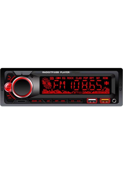 Bsv 4700 Rgb 7 Renk Değiştiren Çift USB Bluetoothlu Aux Sd Kart Amfi Çıkışlı Kumandalı Teyib