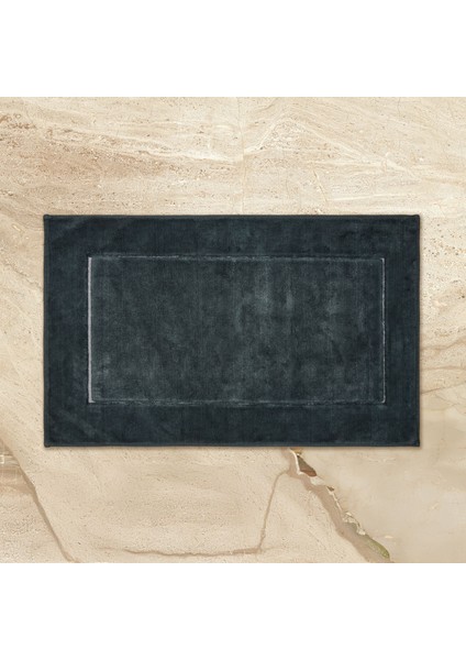 Soft Pete 2'li Banyo Paspası - Antrasit - 60X100 cm + 50X60 cm