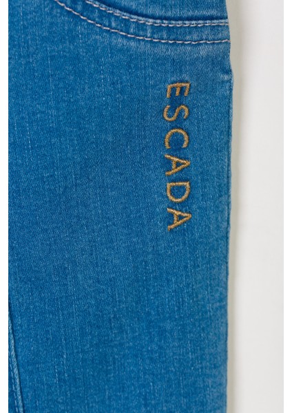 Cep Logolu Düz Kesim Denim Çocuk Pantolon fırsatları