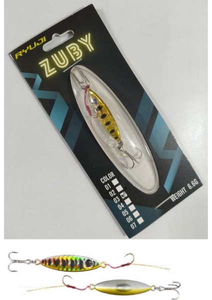 Zuby 32 mm 6.6 gr Jig Yem - Seaboss