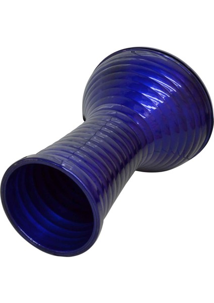 Döküm Darbuka Desenli Mavi
