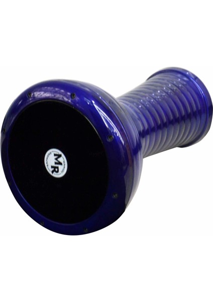 Döküm Darbuka Desenli Mavi