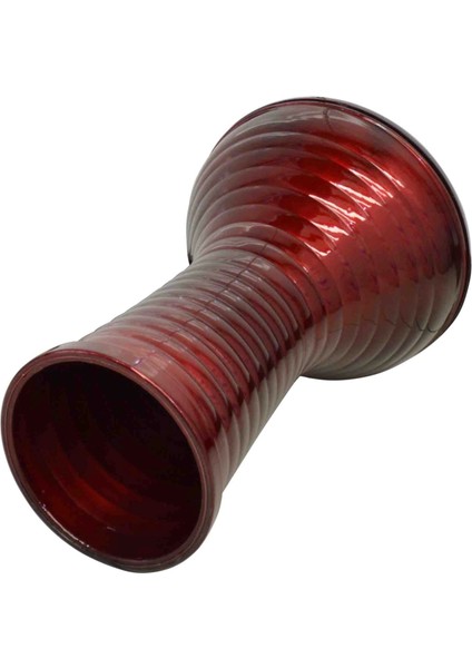 Döküm Darbuka Desenli Bordo