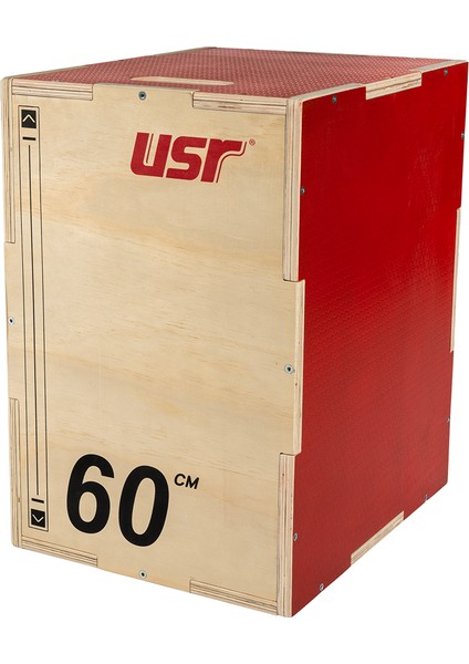 Minotaur-60 3 Taraflı Ahşap Plyo Sehpa