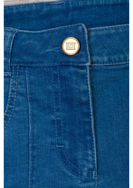 Cep Logolu Düz Kesim Denim Çocuk Pantolon fiyatları