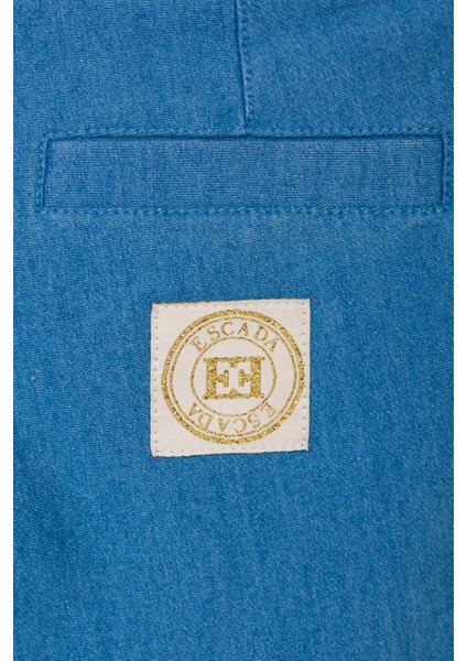 Bol Paça Logo Detaylı Mavi Denim Çocuk Pantolon fırsatları