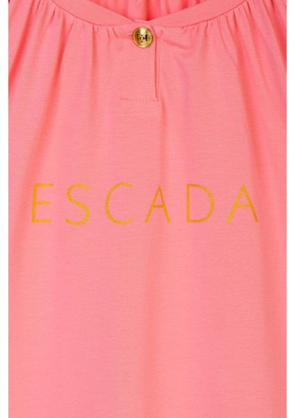 Tek Düğmeli Logolu Kısa Kol Çocuk Elbise fiyatları