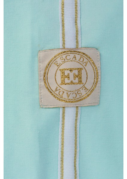 Şerit Detaylı Turkuaz Çocuk Pantolon modelleri