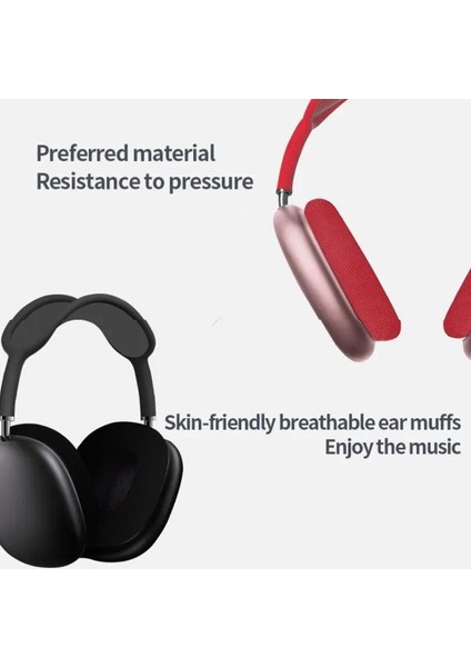 P9MAX Airpods Taşıma Çantalı Kafaüstü Bluethooth Kulaklık