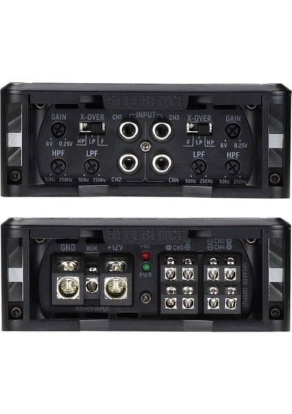 Q Line - Qd-85.4 Mini (4 Kanal Amplifikatörü)