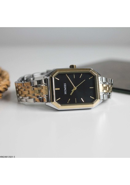 HM24813S01-5 Çelik Kordonlu Kadın Kol Saati