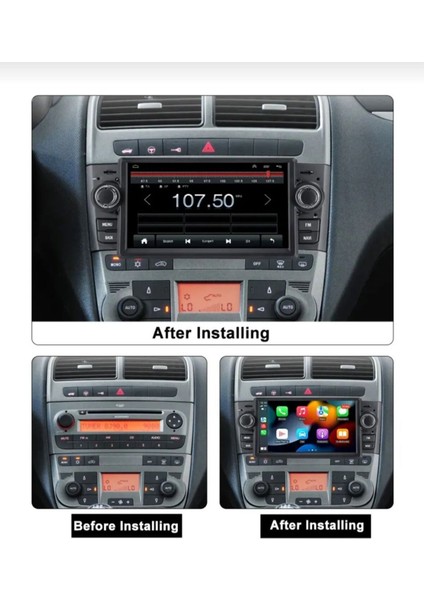 Fiat Punto 7" Multimedya Uyumlu Android Teyp 2gb Ram 32GB Hafıza fırsatları