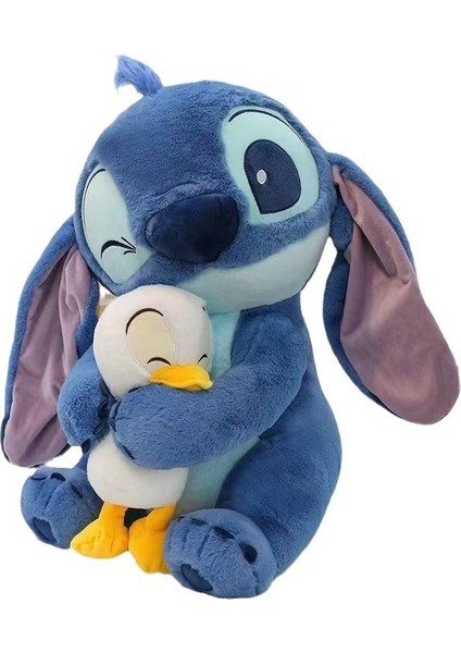 Donald Duck Stitch Peluş Bebek Sarılıyor (Yurt Dışından)