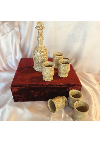 Mermer Şerbet Takımı