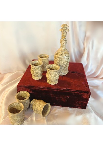 Mermer Şerbet Takımı