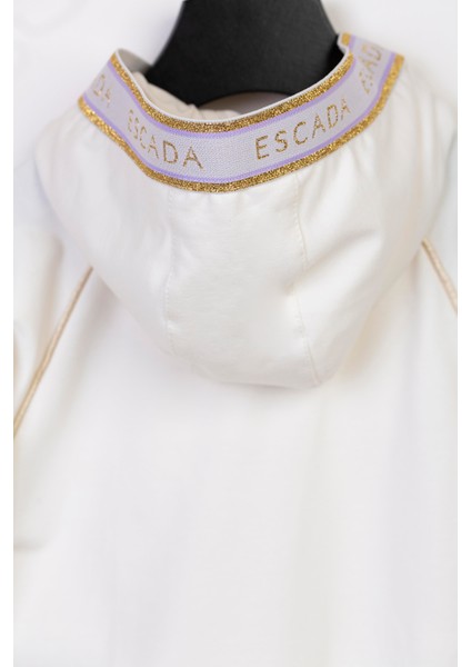 Kapüşonlu Cep Detaylı Fermuarlı Çocuk Sweatshirt