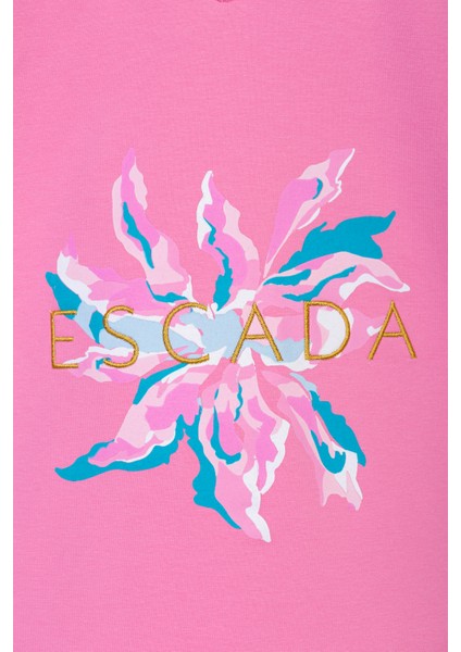 V Yaka Önü Baskılı Uzun Kol Çocuk Sweatshirt fırsatları