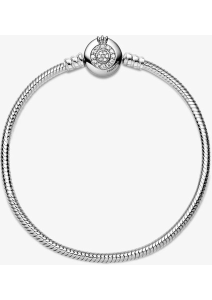 Moments Işıltılı Taç O Klipsli Bileklik 19CM 599046C01 fırsatları