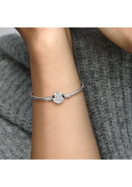 Moments Işıltılı Taç O Klipsli Bileklik 19CM 599046C01 indirimleri