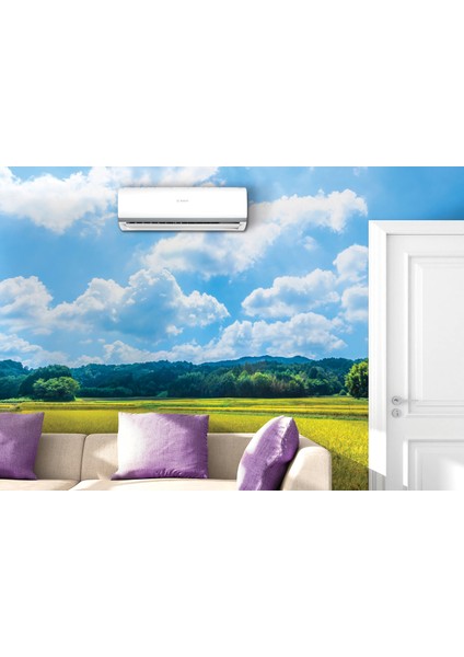 A++ 42000 Btu 1 Dış + 4 Iç Ünite (2X9000 + 12000 + 24000 Btu) Multi Inverter Klima