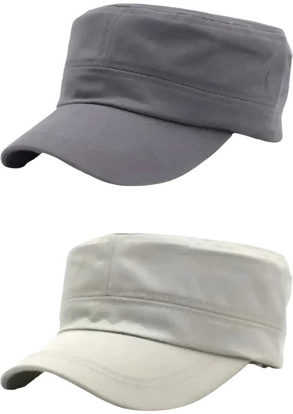 Unisex Pamuklu Castro Şapka 2 Adet fırsatları