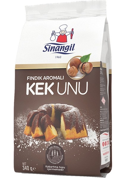 Kek Unu Fındıklı 340 gr Paket (3 Adet)