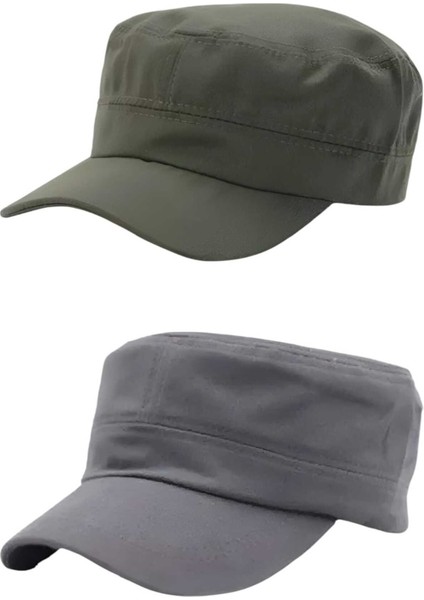 Unisex Pamuklu Castro Şapka 2 Adet fırsatları