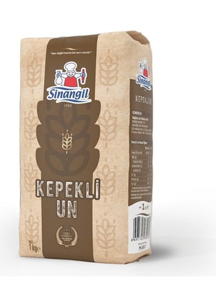 Kepekli̇ Un 1 kg Paket (5 Adet)