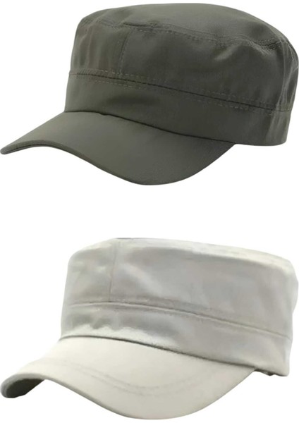 Unisex Pamuklu Castro Şapka 2 Adet fiyatları